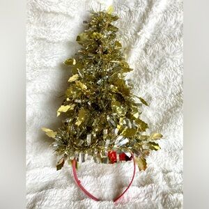 Unisex Christmas Tree Head Band Hat